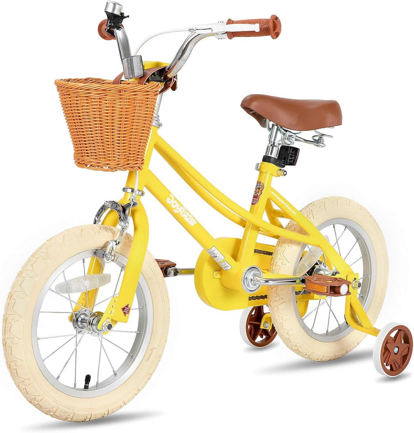 12-20 Inch Kids Bike for 2-12 Years (33"-59") Boys & Girls, Kids' Bicycle with Training Wheels & Basket, Multiple Colors