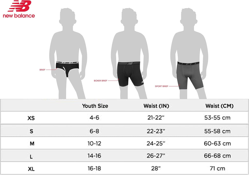 Boys Boys' Performance Boxer Briefs (4 Pack) Boxer Briefs