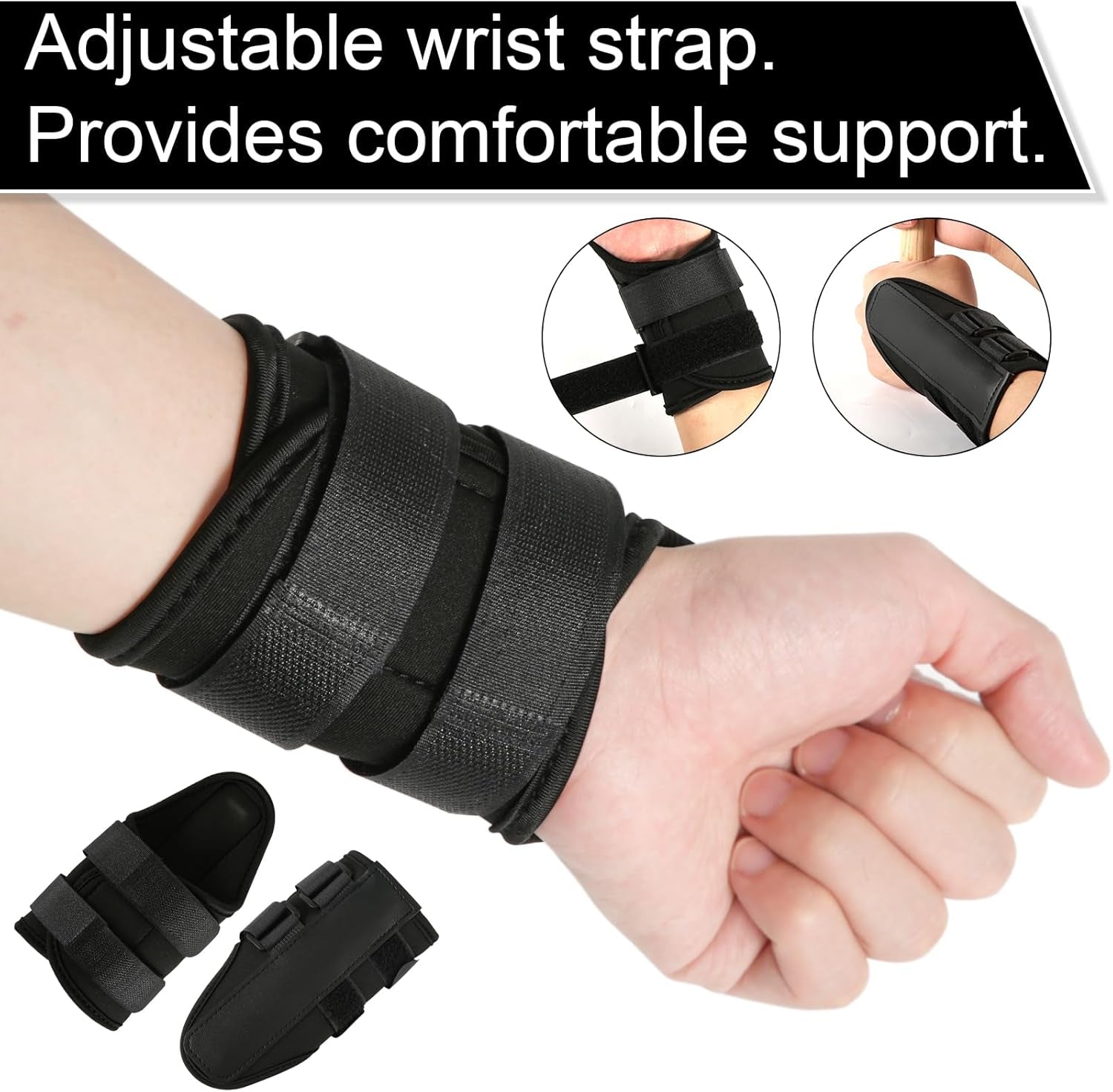 Golf Swing Alignment Brace, Neoprene Golf Wrist Training Aid Comfort Golf Grip Trainer Golf Swing Training Aid Golf Hand Gesture Practice Tool Wrist Correction for Golf Beginners