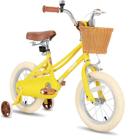 12-20 Inch Kids Bike for 2-12 Years (33"-59") Boys & Girls, Kids' Bicycle with Training Wheels & Basket, Multiple Colors